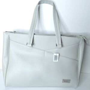 Bella Russo Gray Extra Large Laptop Tote Bag